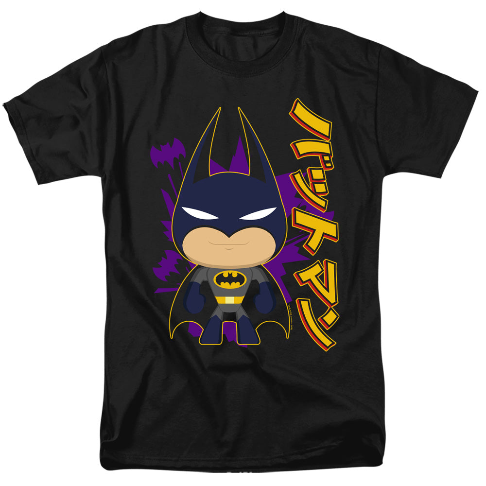 BATMAN/CUTE KANJI - S/S ADULT 18/1 - BLACK