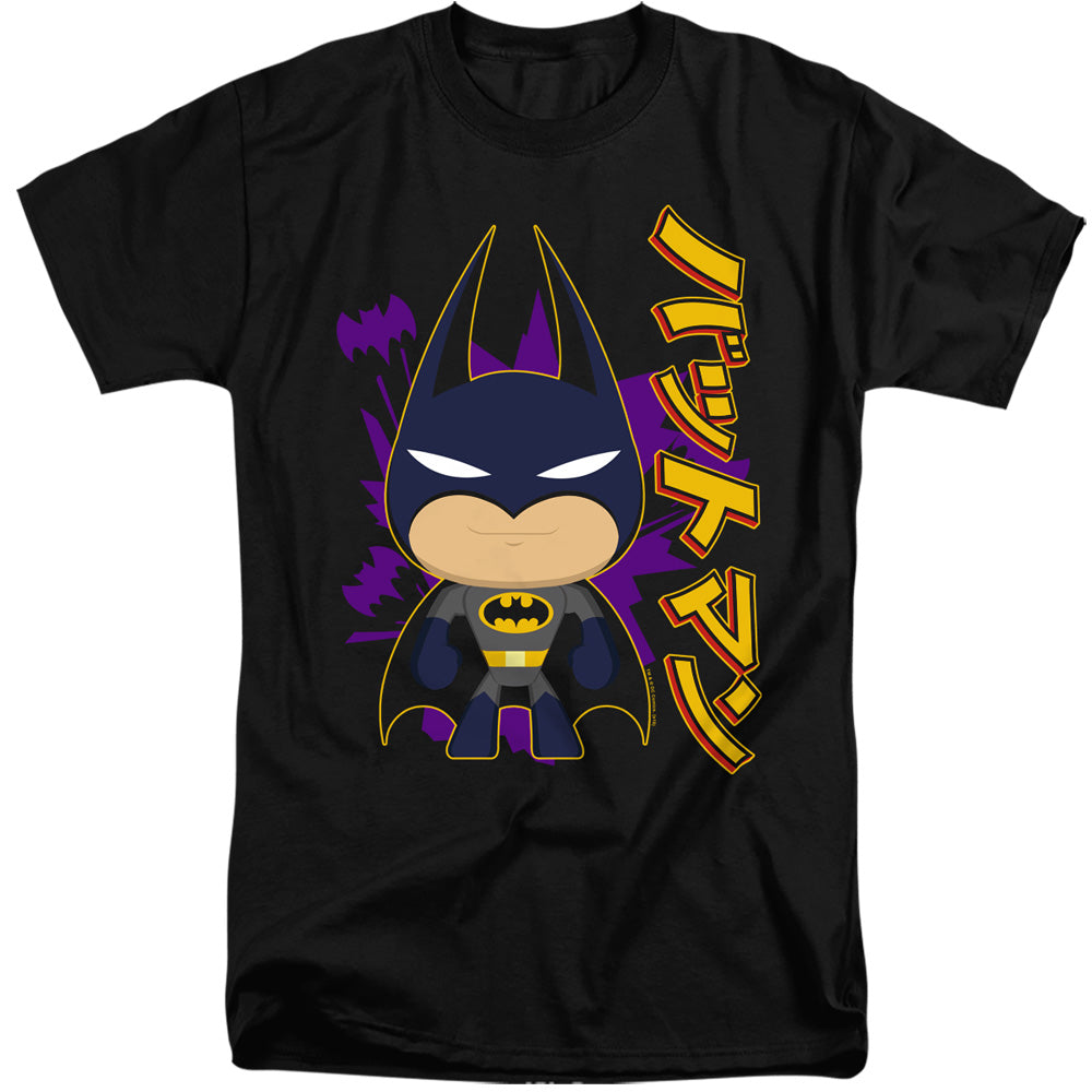 BATMAN/CUTE KANJI - S/S ADULT TALL 18/1 - BLACK