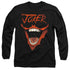 BATMAN/JOKER BAT LAUGH - L/S ADULT 18/1 - BLACK
