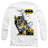BATMAN/LONG LIVE - L/S ADULT 18/1 - WHITE