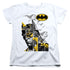 BATMAN/LONG LIVE - S/S WOMENS TEE - WHITE