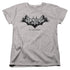 BATMAN/GOTHAM SHIELD - S/S WOMENS TEE - ATHLETIC HEATHER