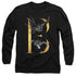 BATMAN/B - L/S ADULT 18/1 - BLACK