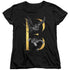 BATMAN/B - S/S WOMENS TEE - BLACK
