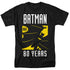 BATMAN/SILHOUETTE - S/S ADULT 18/1 - BLACK