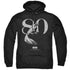 BATMAN/80 WALL - ADULT PULLOVER HOODIE - BLACK