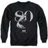 BATMAN/80 WALL - ADULT CREWNECK SWEATSHIRT - BLACK