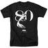BATMAN/80 WALL - S/S ADULT 18/1 - BLACK