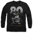 BATMAN/BIG 80 - L/S ADULT 18/1 - BLACK