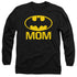 BATMAN/BAT MOM - L/S ADULT 18/1 - BLACK