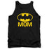 BATMAN/BAT MOM - ADULT TANK - BLACK