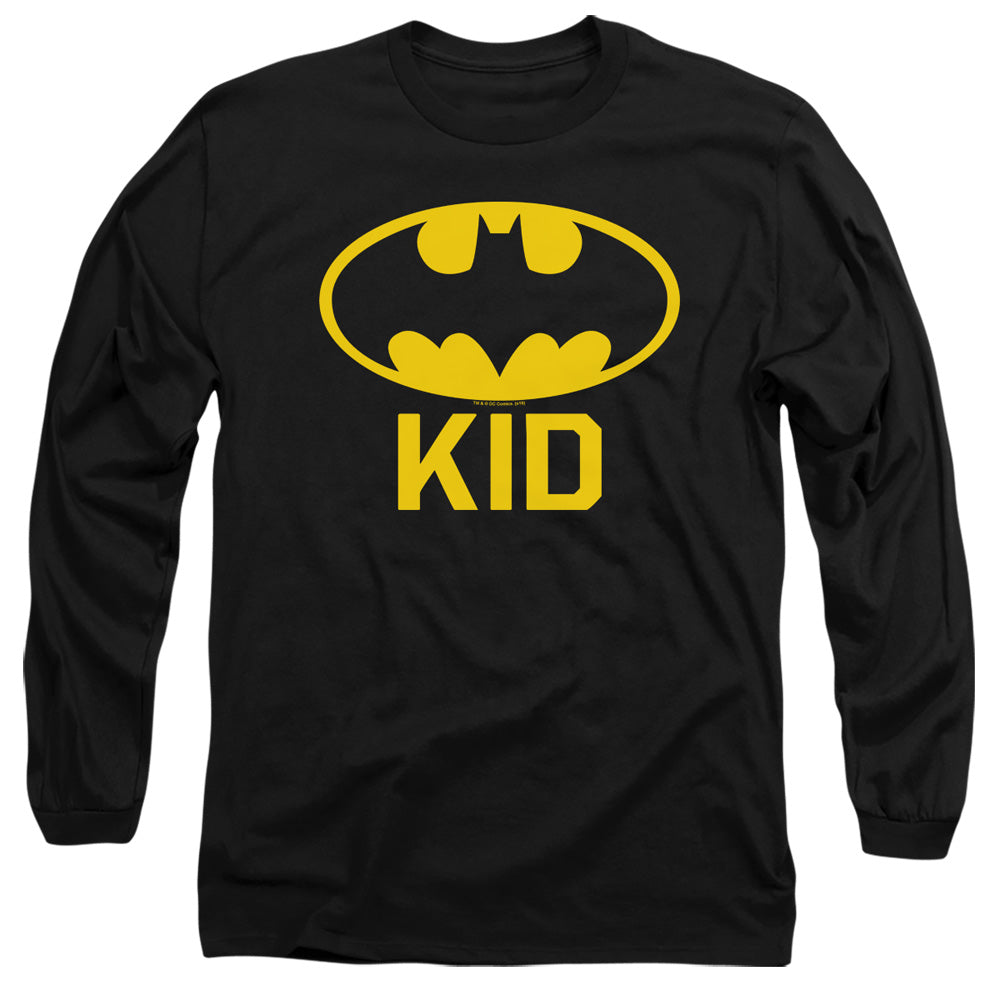 BATMAN/BAT KID - L/S ADULT 18/1 - BLACK