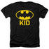 BATMAN/BAT KID - ADULT HEATHER - BLACK