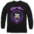 BATMAN/FACE SPIRAL - L/S ADULT 18/1 - BLACK