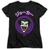 BATMAN/FACE SPIRAL - S/S WOMENS TEE - BLACK