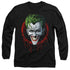 BATMAN/JOKER DRIP - L/S ADULT 18/1 - BLACK