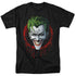 BATMAN/JOKER DRIP - S/S ADULT 18/1 - BLACK