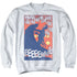 BATMAN/PUNCHLINE - ADULT CREWNECK SWEATSHIRT - WHITE
