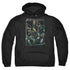 BATMAN/BATMAN WHO LAUGHS - ADULT PULLOVER HOODIE - BLACK
