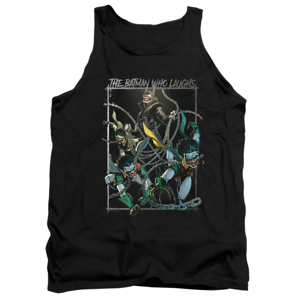 BATMAN/BATMAN WHO LAUGHS - ADULT TANK - BLACK