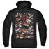 BATMAN/FAMOUS WRETCH - ADULT PULLOVER HOODIE - BLACK