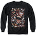 BATMAN/FAMOUS WRETCH - ADULT CREWNECK SWEATSHIRT - BLACK