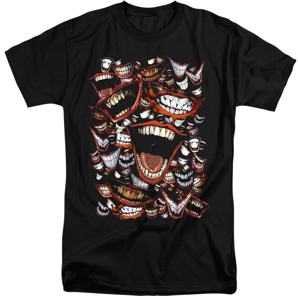 BATMAN/FAMOUS WRETCH - S/S ADULT TALL 18/1 - BLACK