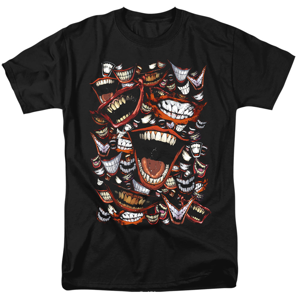 BATMAN/FAMOUS WRETCH - S/S ADULT 18/1 - BLACK