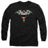 BATMAN/JOKER BAT LOGO - L/S ADULT 18/1 - BLACK