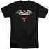 BATMAN/JOKER BAT LOGO - S/S ADULT TALL 18/1 - BLACK
