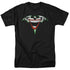 BATMAN/JOKER BAT LOGO - S/S ADULT 18/1 - BLACK