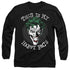 BATMAN/MANIACAL SPIRAL - L/S ADULT 18/1 - BLACK