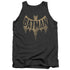 BATMAN CLASSIC TV/VINTAGE LOGO - ADULT TANK - CHARCOAL