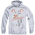 BATMAN CLASSIC TV/CLASSIFIED - ADULT PULLOVER HOODIE - ATHLETIC HEATHER