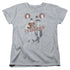 BATMAN CLASSIC TV/CLASSIFIED - S/S WOMENS TEE - ATHLETIC HEATHER
