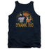 BATMAN CLASSIC TV/DYNAMIC - ADULT TANK - NAVY