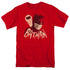 BATMAN CLASSIC TV/BAT SIGNAL - S/S ADULT 18/1  -  RED