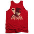 BATMAN CLASSIC TV/BAT SIGNAL - ADULT TANK - RED