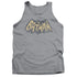 BATMAN CLASSIC TV/SHOW LOGO - ADULT TANK - ATHLETIC HEATHER