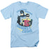 BATMAN CLASSIC TV/COURAGEOUS WARRIORS - S/S ADULT 18/1 - LIGHT BLUE