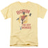 BATMAN CLASSIC TV/BOY WONDER - S/S ADULT 18/1 - BANANA
