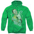 BATMAN CLASSIC TV/RIDDLE ME THIS - ADULT PULLOVER HOODIE - KELLY GREEN