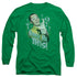 BATMAN CLASSIC TV/RIDDLE ME THIS -  L/S ADULT 18/1  - KELLY GREEN