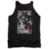 BATMAN CLASSIC TV/BAT CHANNEL - ADULT TANK - BLACK