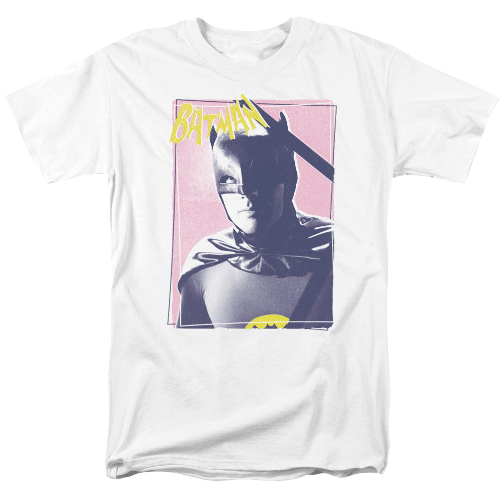 BATMAN CLASSIC TV/WAYNE 80S - S/S ADULT 18/1  -  WHITE