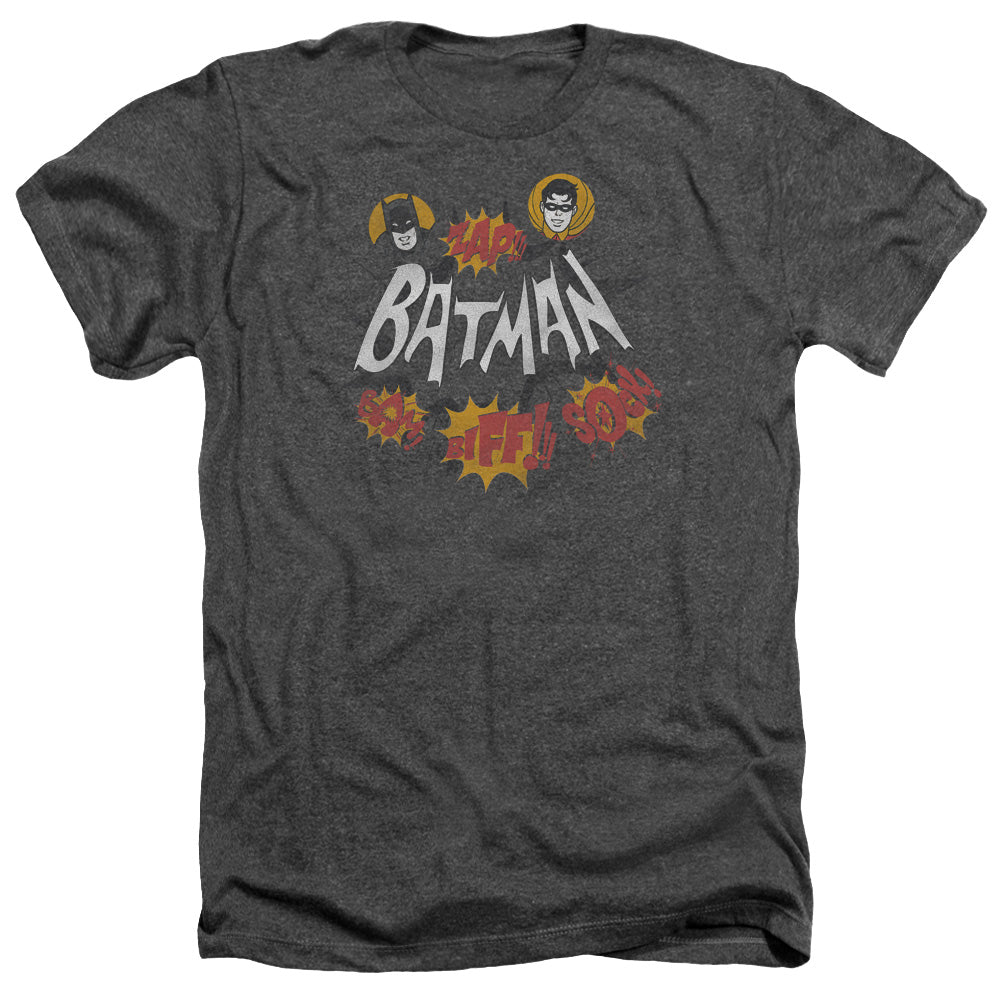 BATMAN CLASSIC TV/SOUND EFFECTS - ADULT HEATHER - CHARCOAL