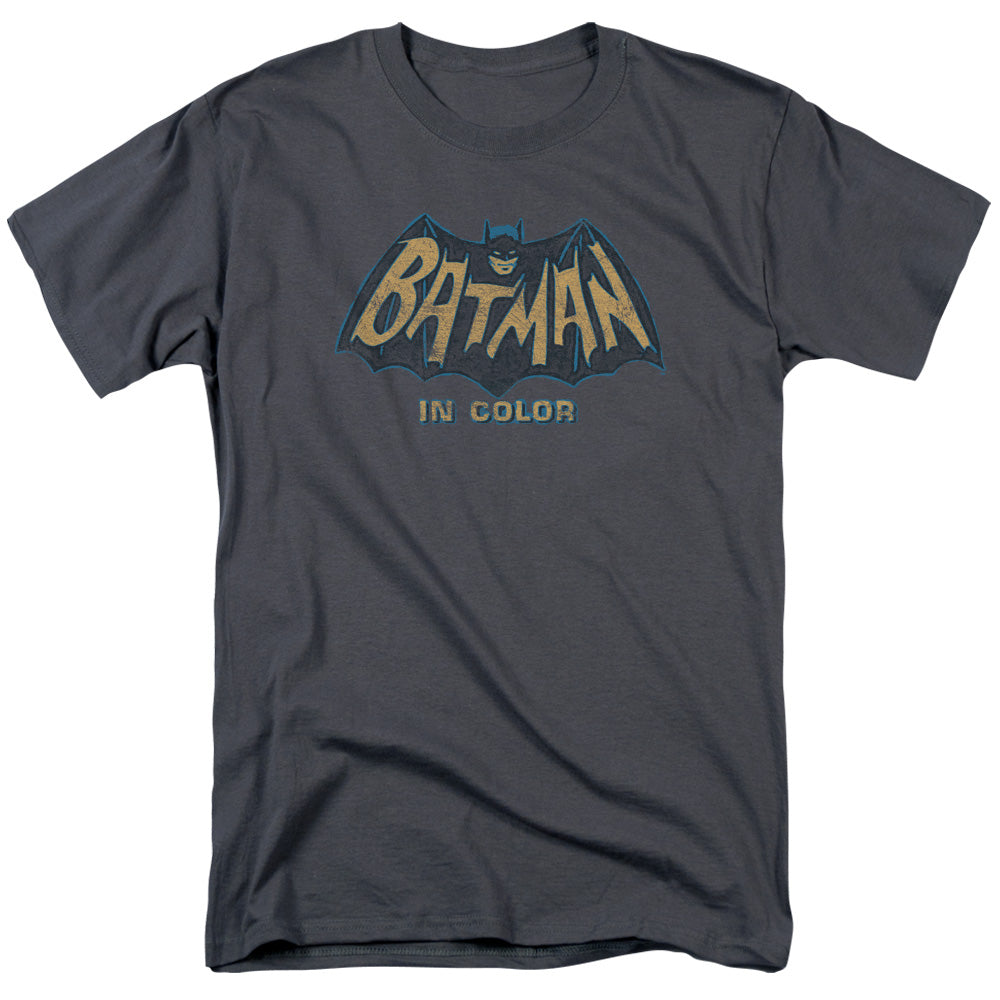 BATMAN CLASSIC TV/IN COLOR - S/S ADULT 18/1  -  CHARCOAL