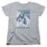 BATMAN CLASSIC TV/BOOGIE NIGHTS - S/S WOMENS TEE - ATHLETIC HEATHER