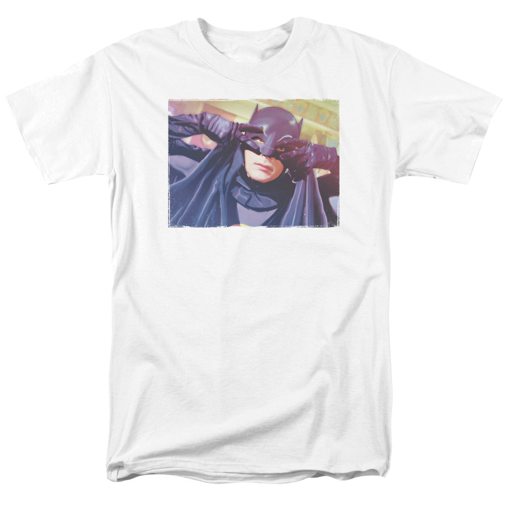 BATMAN CLASSIC TV/SMOOTH GROOVE - S/S ADULT 18/1  -  WHITE