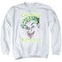 BATMAN CLASSIC TV/CHAOS REIGNS - ADULT CREWNECK SWEATSHIRT - WHITE